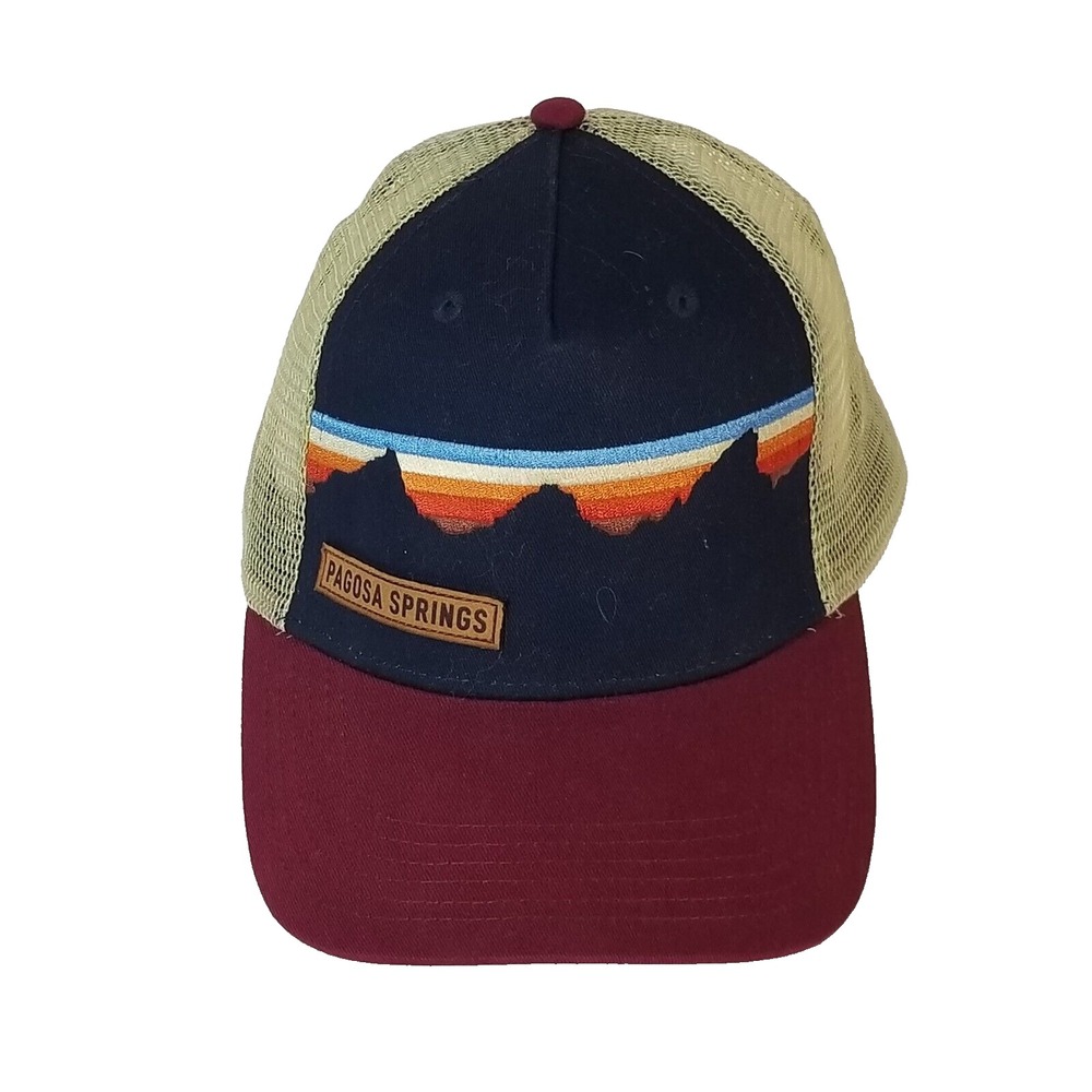 Locale Baseball Cap Mens Adjustable Multi Pagosa Springs Trucker Mesh Snapback